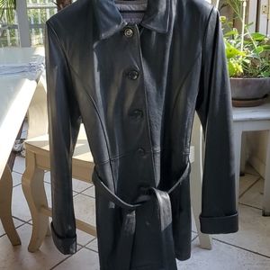 Wilsons Black Thinsulate-Lined Leather Jacket